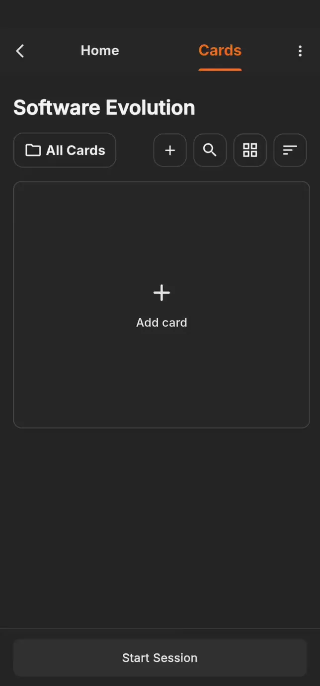 An uploaded file becomes a finished deck of flashcards